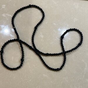 Thomas Sabo beaded skull necklace